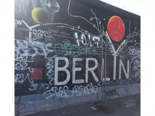 Pozůstatek Berlínské zdi